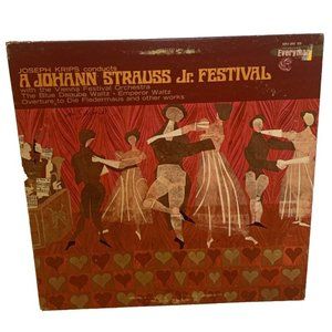 A Strauss Concert (Vinyl, 1963) Vanguard Everyman Classics SRV 268 VG+ LP Record
